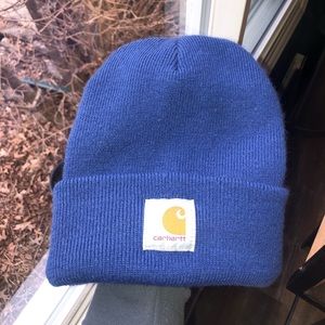 Blue Carhartt Beanie